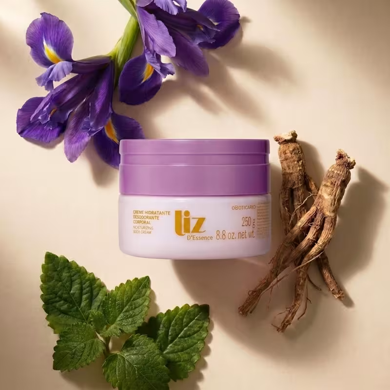 Creme Hidratante Desodorante Corporal Liz D’essence 250g - Imagem 2